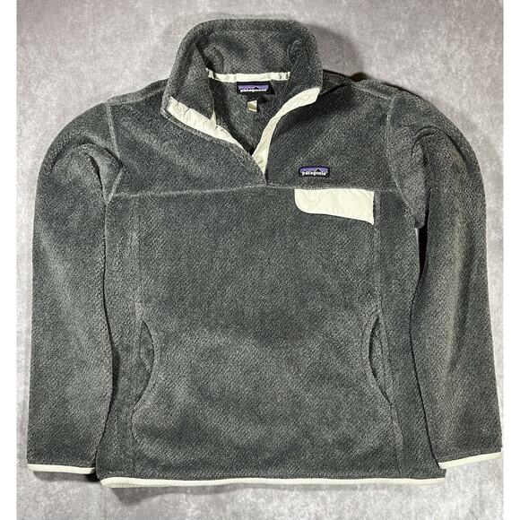 Patagonia Gray Fleece Sweater - Picture 1 of 5